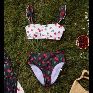 Summersalt cherry print bikini